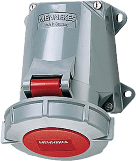 Mennekes - CEEform CEE-wandcontactdoos wcd cee wd 4p 16a vn 400v
