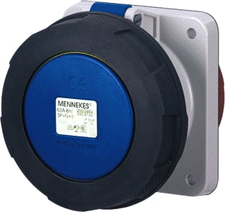 Mennekes - CEE-contactdoos, aanbouw ceecdaanb 1264a