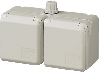 Mennekes - Cepex CEE-wandcontactdoos Wcd Cee 2V 3/16/230