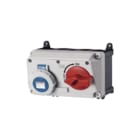 Mennekes - AMAXX Duo CEE-cont.doos uitschak.baar, bevei. Wcd Cee 3P 16A 230V Ip67