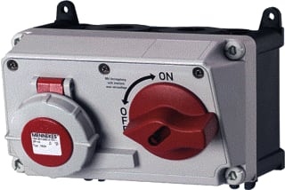 Mennekes - AMAXX Duo CEE-cont.doos uitschak.baar, bevei. 7634