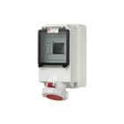Mennekes - CEE-cont.doos uitschak.baar, bevei. Wcd Cee 63A 5P 400V Rail