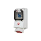 Mennekes - CEE-cont.doos uitschak.baar, bevei. Wcd Cee 5P 16A 400V 6H