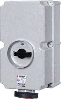 Mennekes - Duo CEE-cont.doos uitschak.baar, bevei. 5695A