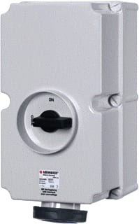 Mennekes - Duo CEE-cont.doos uitschak.baar, bevei. 5887a