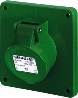 Mennekes - CEE-contactdoos, aanbouw ceecdaanb 2837