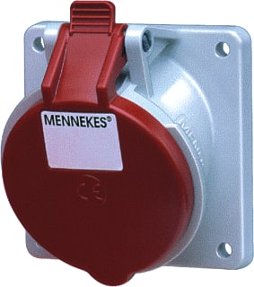 Mennekes - CEE-contactdoos, aanbouw 3136