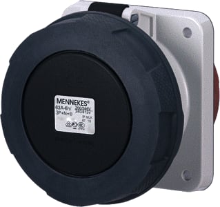 Mennekes - CEE-contactdoos, aanbouw 1458