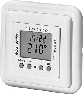 Eberle - Serie Instat Vloerverwarming Ruimteklokthermostaat kloktherm instat 8 3drinb