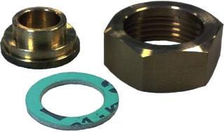 Taconova - NovaMix Fitting met 2 aansluitingen Soldeerkoppelingen 15Mm