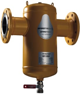 Spirotech - SpiroTrap Hi-flow Lucht- en/of vuilafscheider he200f