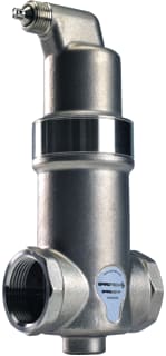 Spirotech - SpiroVent Lucht- en/of vuilafscheider spvent 1 1/4" hor rvs ht