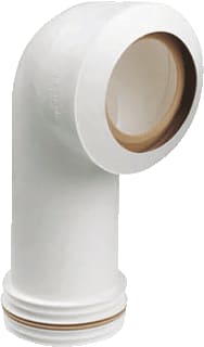 Multikwik - MKB Closetaansluitstuk Akth Afv.Bocht 90Gr Mkb3190