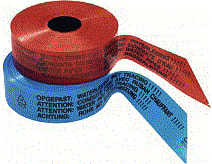 Watts - Microflex Afzetlint Signalisatieband Rood