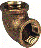 Watts - Microflex Heating Fitting met 2 aansluitingen Mf 90 Bochtstk Ms 6/4 F/F