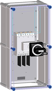 Eaton - Halyester Schakelaarkast Hnzm1-100-4