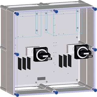 Eaton - Halyester Schakelaarkast schkkst hnzm1-excl-4t