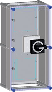 Eaton - Halyester Schakelaarkast Hnzm2-Excl-3
