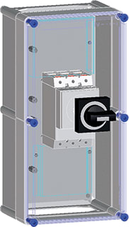 Eaton - Halyester Schakelaarkast schkkst hnzm2-200-3