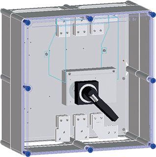Eaton - Halyester Schakelaarkast Hnzm4-Excl-3