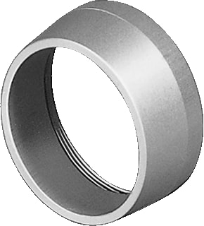 EAO - Serie 04 Drukknop frontrand Frontring Rond Zwart