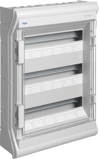 Hager - Vector Groepenkast, leeg Vectorverd 54-Mod Ve318F