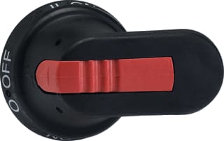 ABB - SwitchLine OHB Bedieningsknop v vermogensschak. 45Mm Handgreep Zw
