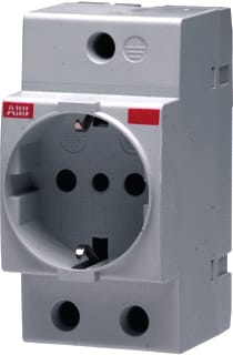 ABB - System pro M compact Wandcontactdoos modulair Wcd Mod M1173+Pen Aarde
