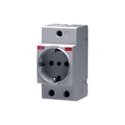 ABB - System pro M compact Wandcontactdoos modulair Wcd Mod M1173+Pen Aarde