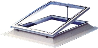 Jet Bik - Smalflens PVC 15cm Dakopstand lichtkoepel Vent Opst Pvc Sf 060X060