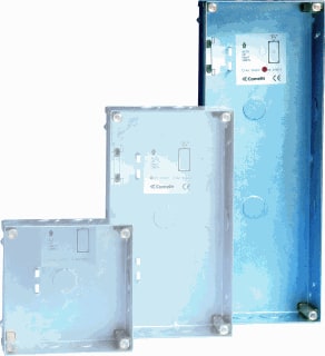 Comelit - Vandalcom Universeel Inbouwkast voor belinstallatie Inbds 3160/3 3 Module