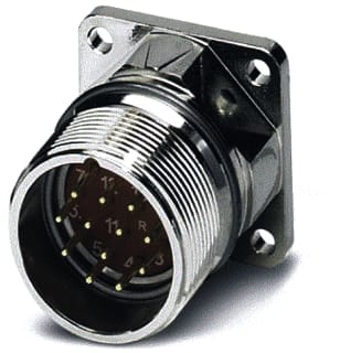 Phoenix Contact - Ronde connector, inbouw (z/kabel) 1607857