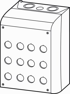 Eaton - RMQ-Titan Drukknopkast leeg M22-I12