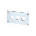 Eaton - RMQ-Titan Inbouwplaat drukknop/signaallamp M22-E3