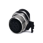 Phoenix Contact - Ronde connector, inbouw (z/kabel) sens/act chassdl 1437025