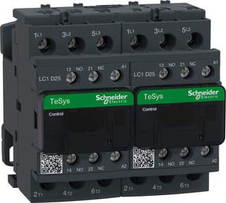 Schneider Electric - TeSys Deca Advanced Magneetschakelaarcombinatie Omkschak Lc2D25B7 24V