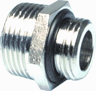 Henco - AN Fitting met 2 aansluitingen Dubb/Nip 1/2.Zd X 3/4E