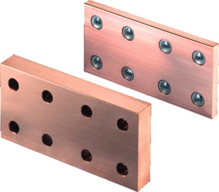 Rittal - SV Flat-PLS Stroomrail compleet Railverb St 3/4X Schroef