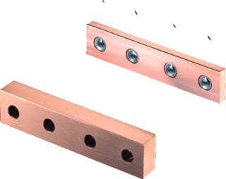 Rittal - SV Flat-PLS Stroomrail compleet railverb st 2x schroef