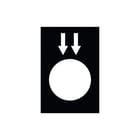 Schneider Electric - Harmony XAC Tekstschild vr drukknop/signaallamp Etiket Zb2By2955