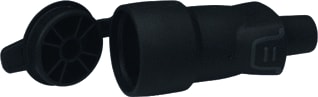 Legrand - Koppelcontactstop (geaard) contrastekk rubber m deks