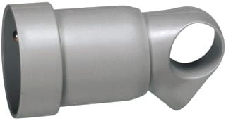 Legrand - Koppelcontactstop (geaard) koppelcon pa grijs