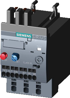 Siemens - Overbelastingsrelais thermisch Overbel Rel. 3Ru21161Dc0