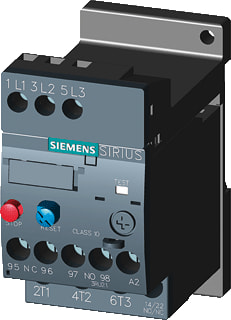 Siemens - Overbelastingsrelais thermisch Uitsch.Mod 3Ru21161Hb1