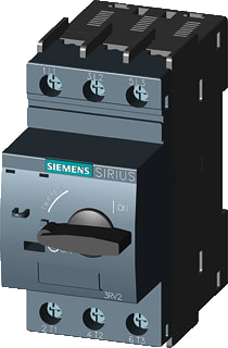 Siemens - Motorbeveiligingsschakelaar Vermschak 3Rv23111Ac10