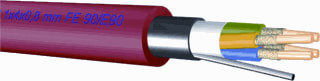 Draka - Serie 2300 Data- en communicatiekabel 2302Qfb90 1X4X0.8 Mt