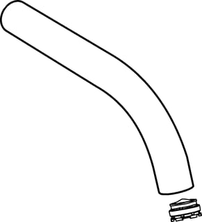 Hansa - Uitloop sanitaire kranen Afwerkset 3V Voor Kraan