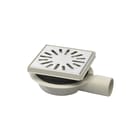 Aquaberg - 4016 Vloerput met 1 aansluiting Kunstsput+Opzt 2Mm Rvs304