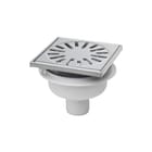 Aquaberg - 4015 Vloerput met 1 aansluiting Put Knstst 304 Rvs