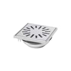 Aquaberg - 4815 Vloerput met 1 aansluiting Vloerput 150 Ou Rvs304 Vrst
